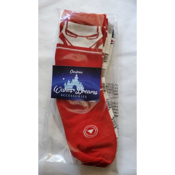 🎄3 for $20🎄 Pack of 3 - Marvel (Iron Man, Thor, and Captain America ) Socks - Picture 3 of 4